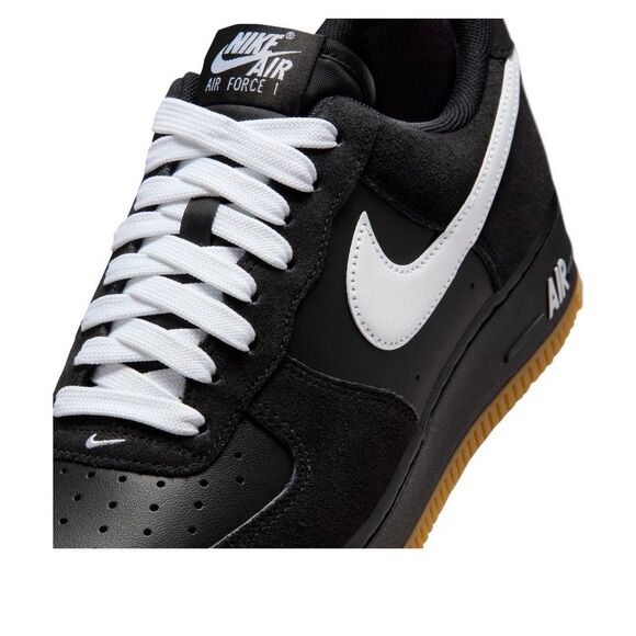 Size 17 Nike Air Force 1 \'07 LV8 Black White Gum Mens Athletic Shoes IB6388-001 main image 4